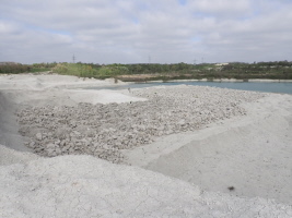 Steine gibt es erstmal wieder genug