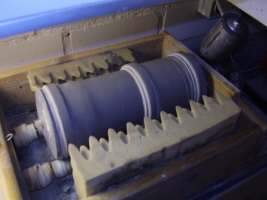 Trommel aus Abflu&szlig;rohre